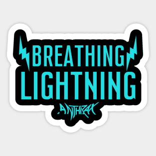 Breathing lightning Sticker